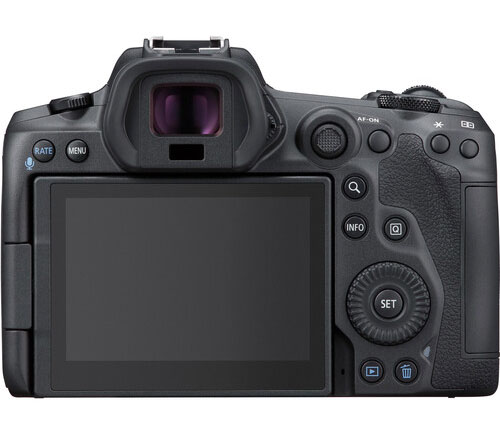 canon eos r5 back
