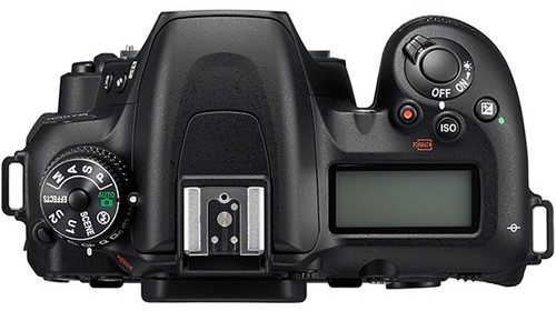 Nikon D7500 top