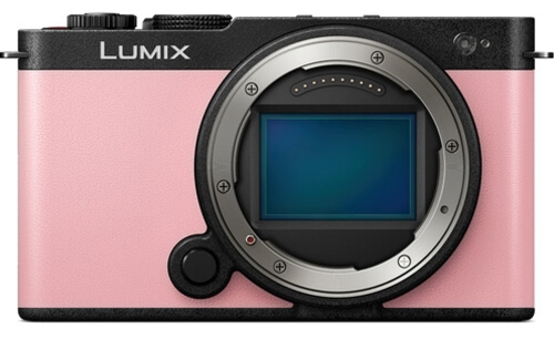 Panasonic Lumix DC-S9 Front pink