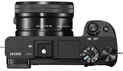 Sony a6300 Top
